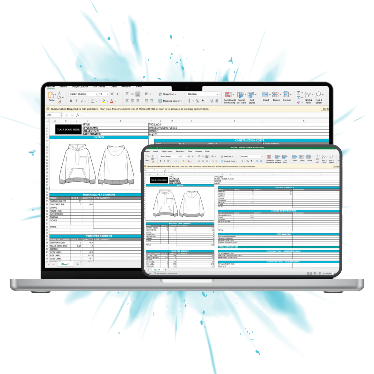 Ultimate Fashion Tech Pack Template